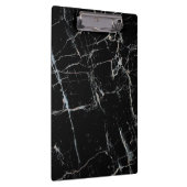 Schwarz-Weiß-Marmor Klemmbrett (Rechts)