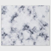 Schwarz-Weiß-Marmor-Muster Geschenkpapier (Flach)