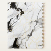 Schwarz-Weiß-Marmor Planer (Rückseite)