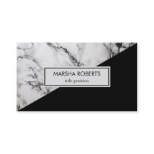 Schwarz-Weiß-Marmor und Dreieck