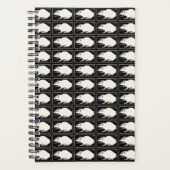 Schwarz-Weiß-Maus von Julie de Graag 2022 Planer (Vorderseite)