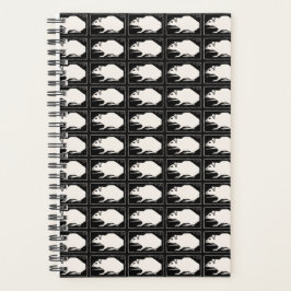 Schwarz-Weiß-Maus von Julie de Graag 2022 Planer