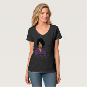 Schwarz-Weiß-Maxin-Bibliothek ist geöffnet T-Shirt (Vorderseite Vollansicht)