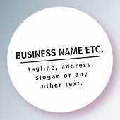 Schwarz-Weiß-Mehrzweck Aufkleber