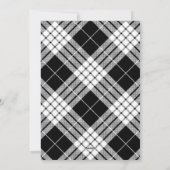 Schwarz-Weiß-Merry-Bright-Foto Weihnachten (Rückseite)