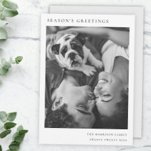 Schwarz-Weiß Minimalistisch Einfaches Foto