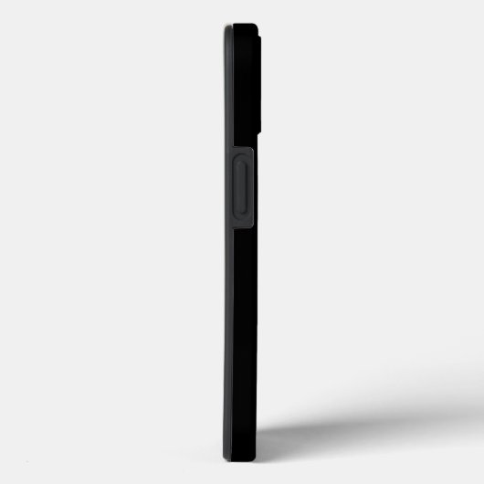 Schwarz-Weiß-Minimalistisch-Modern-Monogramm Case-Mate iPhone Hülle (Rückseite / Rechts)