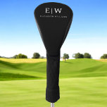 Schwarz-Weiß-Minimalistisch-Modern-Monogramm Golf Headcover<br><div class="desc">Die Minimalistische Monogram Kollektion Schwarz/Weiß: Einfache Einfachheit und Eleganz in unseren minimalistischen Designs, die so gestaltet sind, dass sie Ihren Stil mühelos erweitern. Diese Kollektion wurde mit einem scharfen Blick für moderne Ästhetik gestaltet und weist elegante Schwarz-Weiß-Designs auf, die durch personalisierte Monogramme noch verstärkt werden. Von der schicken Schreibwaren bis...</div>