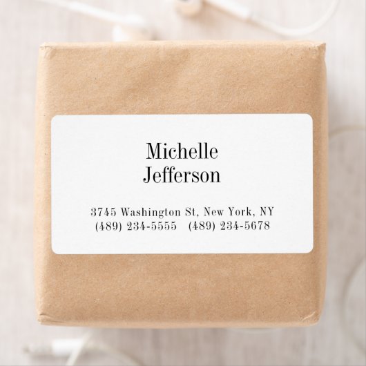 Schwarz/Weiß Minimalistisch Schlicht (Insitu)