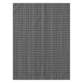 Schwarz-Weiß-Modern-Schmuckstoff Tischdecke (Vorderseite)