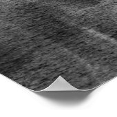 Schwarz-Weiß-Moderne Abstrakt Poster (Ecke)