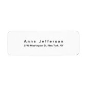 Schwarz & Weiß Moderne Berufliche Eleganz (Vorne)