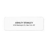 Schwarz/Weiß-Moderne Berufliche Legitimation (Vorne)