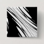 Schwarz-Weiß-Moderne Button (Vorderseite)