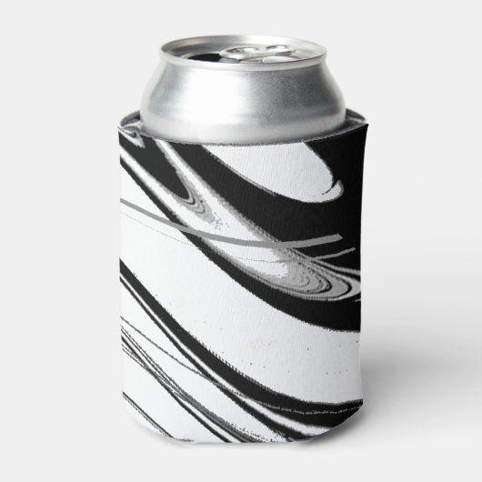 Schwarz-Weiß-Moderne Dosenkühler (Kanne Vorderseite)