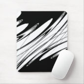Schwarz-Weiß-Moderne Mousepad (Mit Mouse)