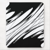 Schwarz-Weiß-Moderne Mousepad (Vorne)