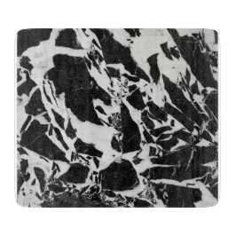 Schwarz-Weiß-Moderne Schneidebrett
