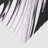 Schwarz-Weiß-Moderne Seidenpapier (Ausschnitt)