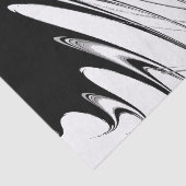 Schwarz-Weiß-Moderne Seidenpapier (Ausschnitt)