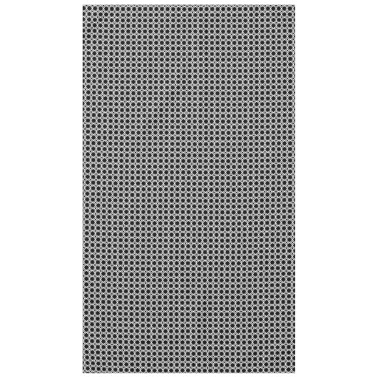Schwarz-Weiß-Moderne Stadtmuster Tischdecke (Vorderseite)