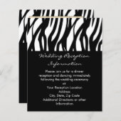 Schwarz-Weiß-Modernistischer Streifen (Vorne/Hinten)