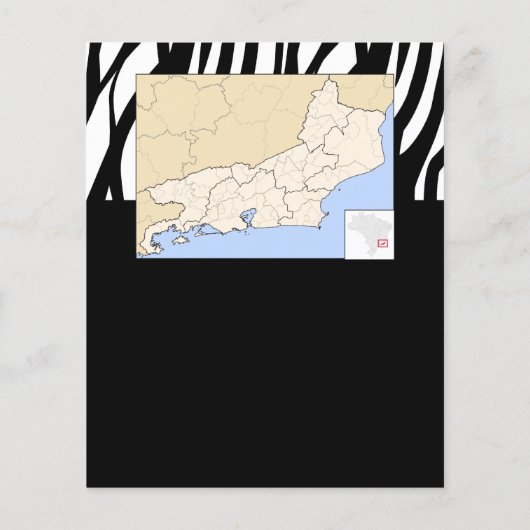 Schwarz-Weiß-Modernistischer Streifen (Rückseite)