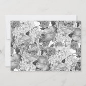 Schwarz-Weiß-Mond-Phase Wiccan Handfasts Save The Date (Rückseite)