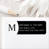 Schwarz-Weiß-Monogramm (Insitu)