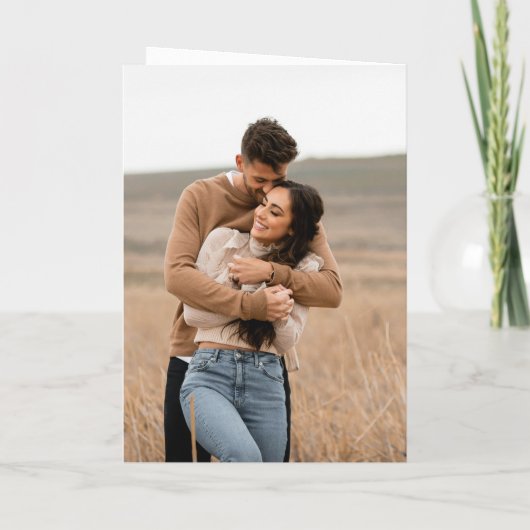 Schwarz-Weiß-Monogramm-Elegant-Hochzeit Einladung (Rückseite)