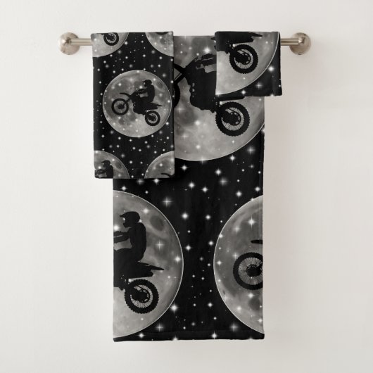 Schwarz-Weiß-Motorrad-Maskulinarisches Set (Insitu)