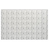 Schwarz-Weiß-Musiknoten-Muster Stoff (Fat Quarter (45,7 x 55,9 cm))