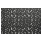 Schwarz-Weiß-Musiknoten-Muster Stoff (Fat Quarter (45,7 x 55,9 cm))