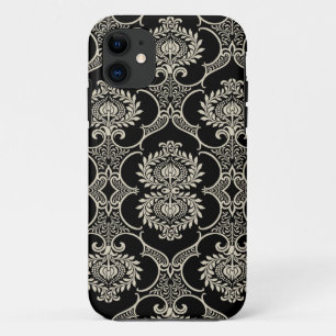Schwarz-Weiß-Muster Damask iPhone 5 Fall Case-Mate iPhone Hülle