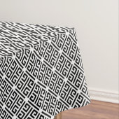 Schwarz-Weiß-Muster für griechisches Schlüsselmust Tischdecke (Beispiel)