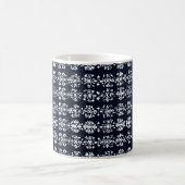 Schwarz-Weiß-Muster Kaffeetasse (Mittel)