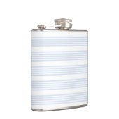 Schwarz-Weiß-Muster mit fünf Streifen Flachmann (Rechts)