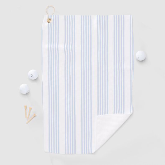 Schwarz-Weiß-Muster mit fünf Streifen Golfhandtuch (Insitu)