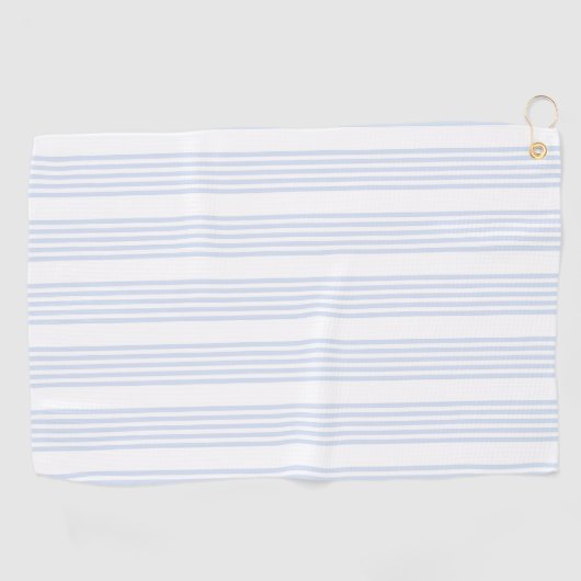 Schwarz-Weiß-Muster mit fünf Streifen Golfhandtuch (Horizontal)
