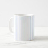 Schwarz-Weiß-Muster mit fünf Streifen Kaffeetasse (Vorderseite Links)