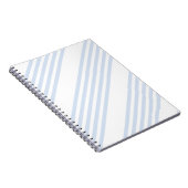 Schwarz-Weiß-Muster mit fünf Streifen Notizblock (Rechte Seite)