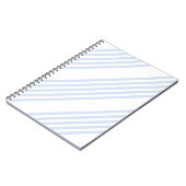 Schwarz-Weiß-Muster mit fünf Streifen Notizblock (Linke Seite)