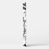 Schwarz-Weiß-Muster ohne Naht. Moderne Ar Case-Mate iPhone Hülle (Rückseite / Rechts)