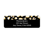 Schwarz-Weiß-Muster Personalisiert (Vorne)