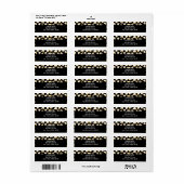 Schwarz-Weiß-Muster Personalisiert (Vorne)