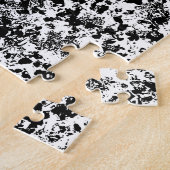 Schwarz-Weiß-Muster Puzzle (Seite)