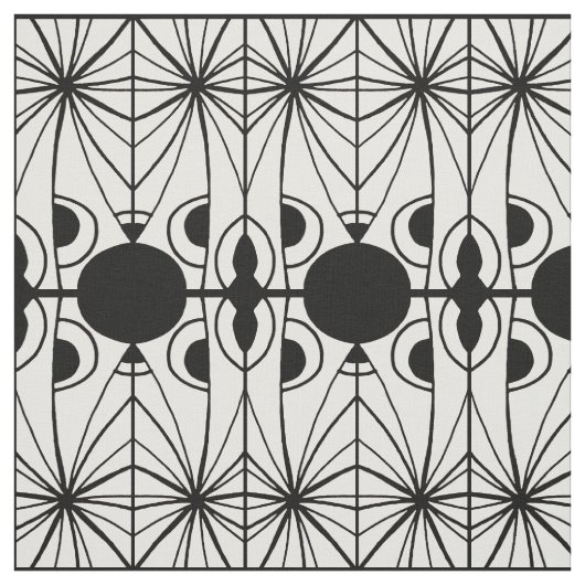 Schwarz-Weiß-Muster Stoff (Muster)