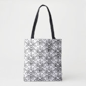 Schwarz-Weiß-Muster Tasche (Vorderseite)