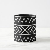 Schwarz-Weiß-Muster Tasse (Zentrum)