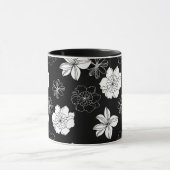 Schwarz-Weiß-Muster Tasse (Zentrum)